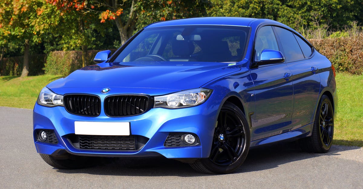 Out-of-country plates on bill-by-plate toll road - Blue Bmw Sedan Near Green Lawn Grass