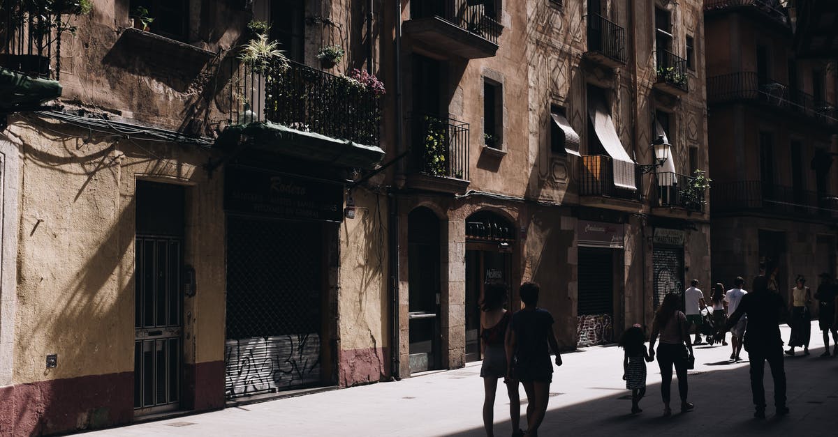 Overstay in Spain on my tourist visa [closed] - Photo of People Walking in the Street