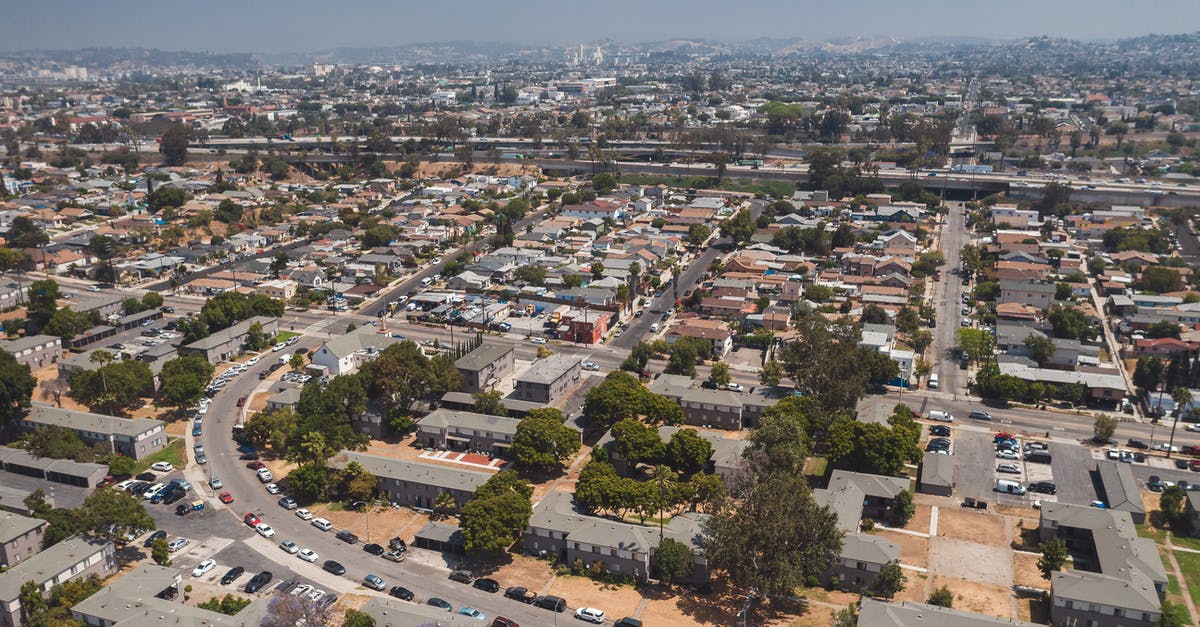 Overstayed in USA - Aerial View of City