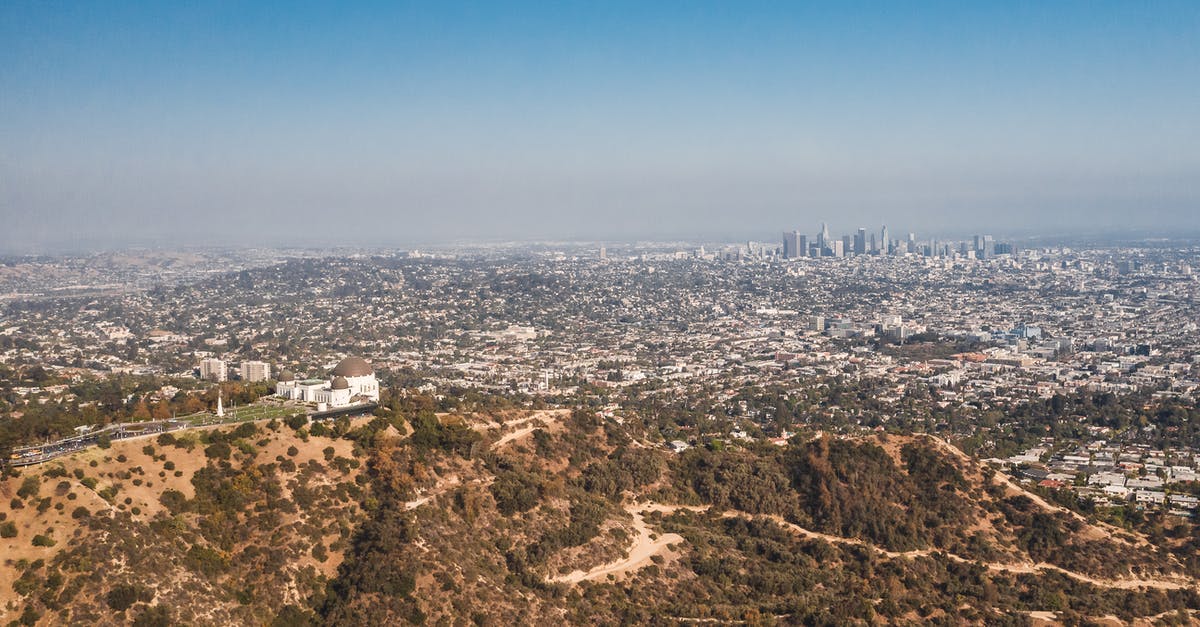 Overstayed VWP in the USA - Aerial View of City Buildings