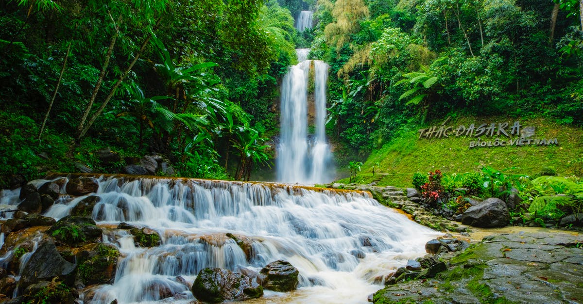 Overstaying visa in Vietnam by 5(!) minutes - Waterfalls in the Middle of the Forest