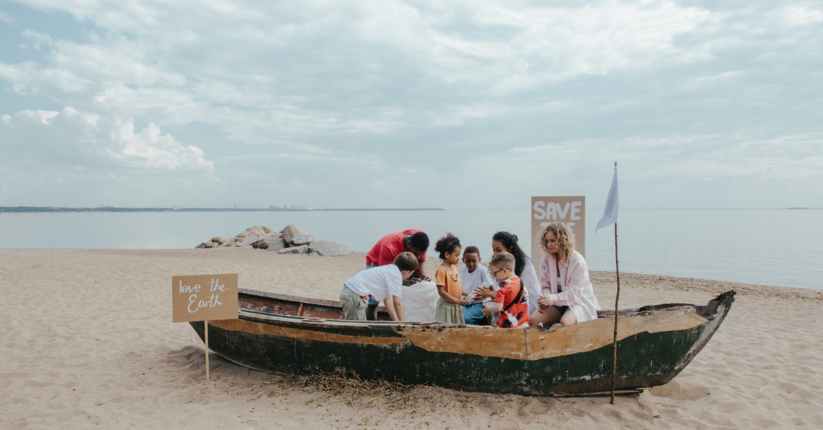 Padang Bai to Gili Trawangan by boat? - People Sitting on Brown Boat on Beach