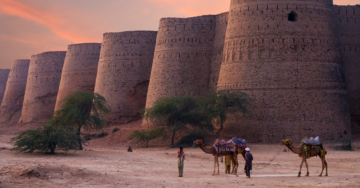 Pakistan CNIC (expired) to NICOP - Derawar Fort at Sunset