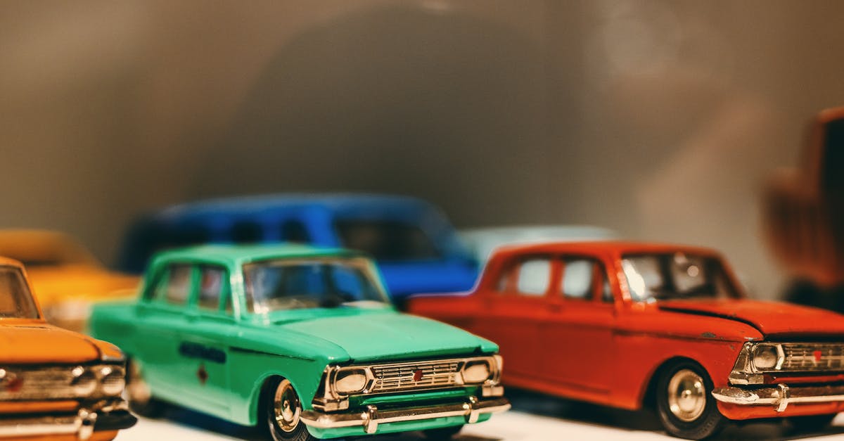 Parcel shelves in small hire cars in the US - Selective Focus Photography of Classic Car Die Cast Models