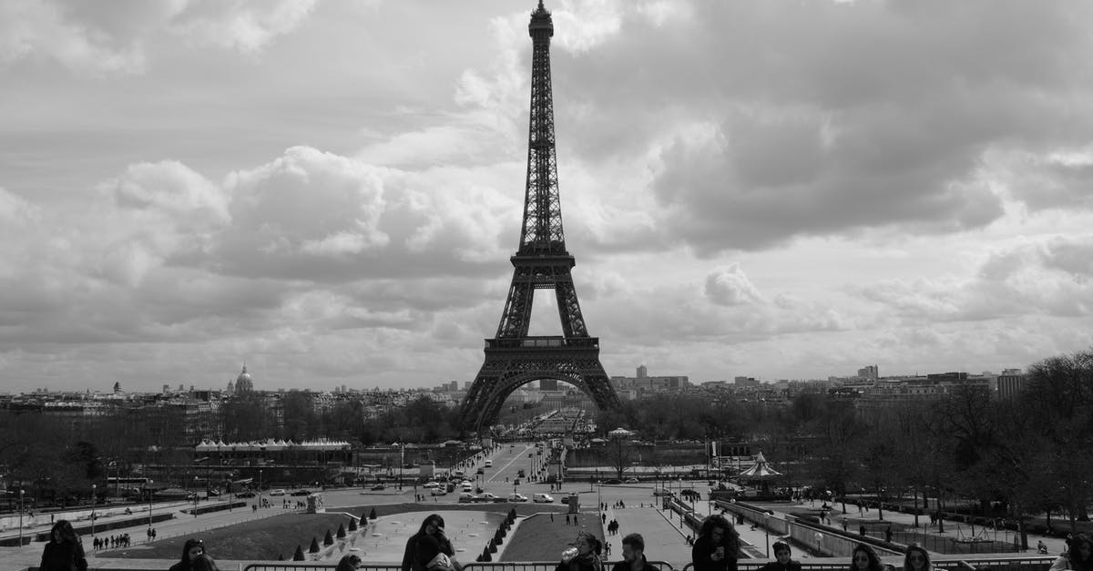 Paris and Riviera - July/August 2015 By Train - Eiffelturm