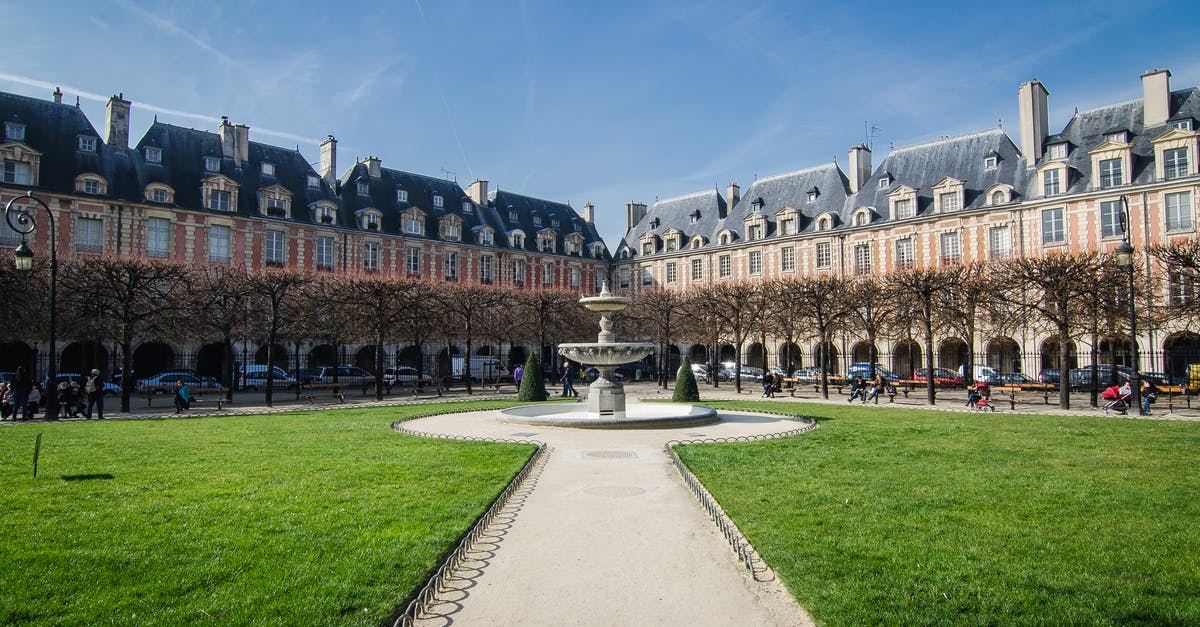 Park and Ride in Paris France - City Against Sky