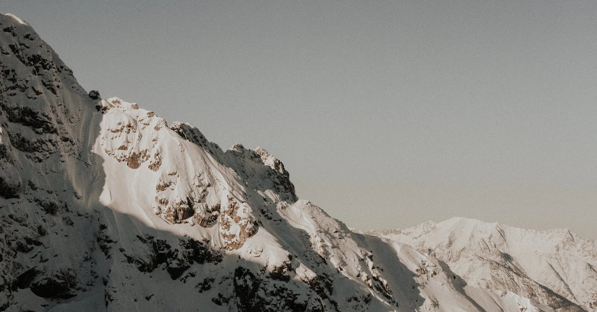 Pass in the Alps that can be crossed by mountain bike? - Snow Covered Mountain Peak