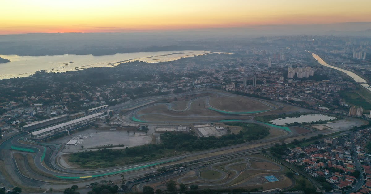 Passport control within Schengen area [closed] - Aerial motor racing tracks in urban city