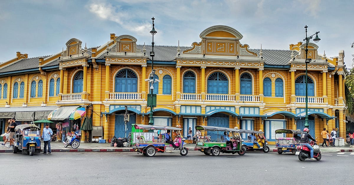 Passports Thailand [duplicate] - Colorful Buildings in Sanam Luang Park in Thailand