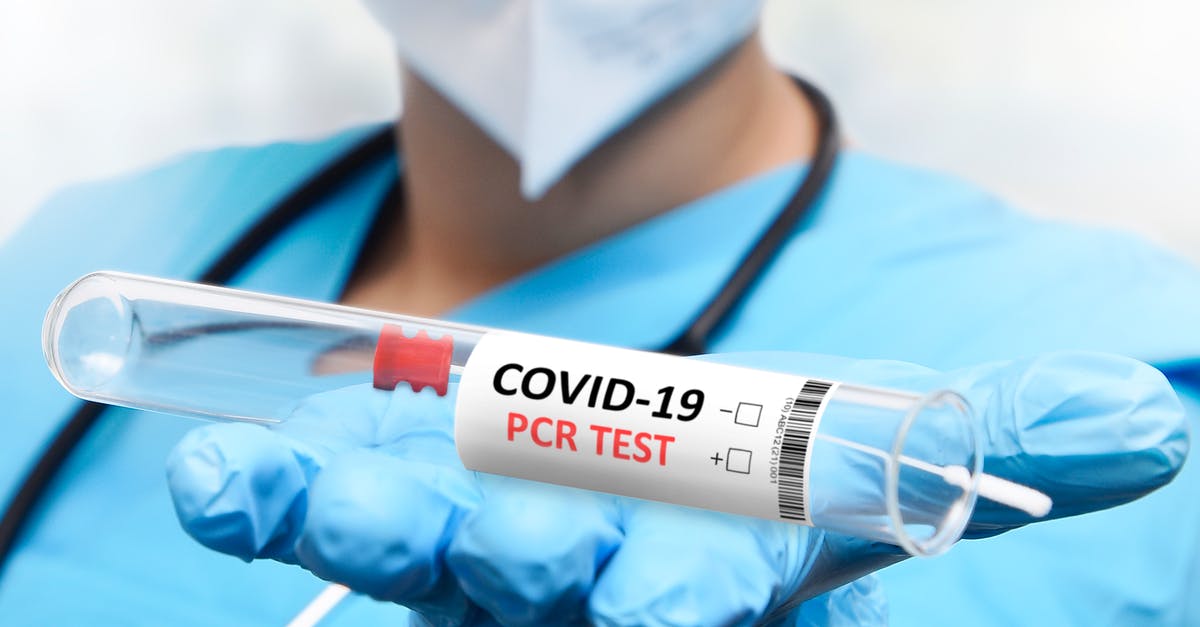 PCR test required to fly to Spain? - Healthcare , Medical has a PCR test Coronavirus COVID-19, collection process nasal samples NP and OP oral, viral DNA diagnostic procedure RT-PCR , hand	