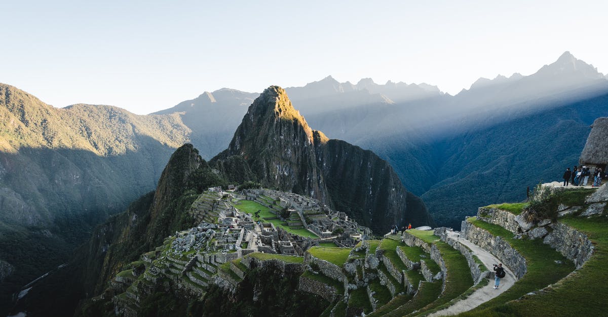 Permits vs Tickets to Machu Picchu - Machu Pichu, Peru