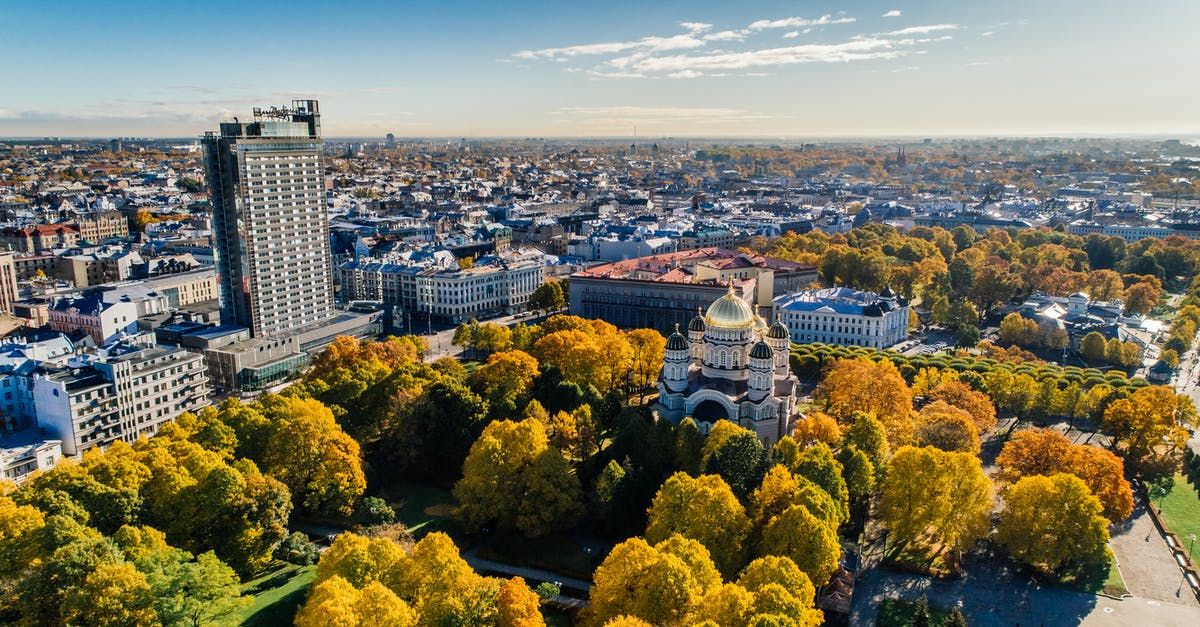 Photographers in Latvia, Riga and Tallinn [closed] - Aerial View of Park in Riga