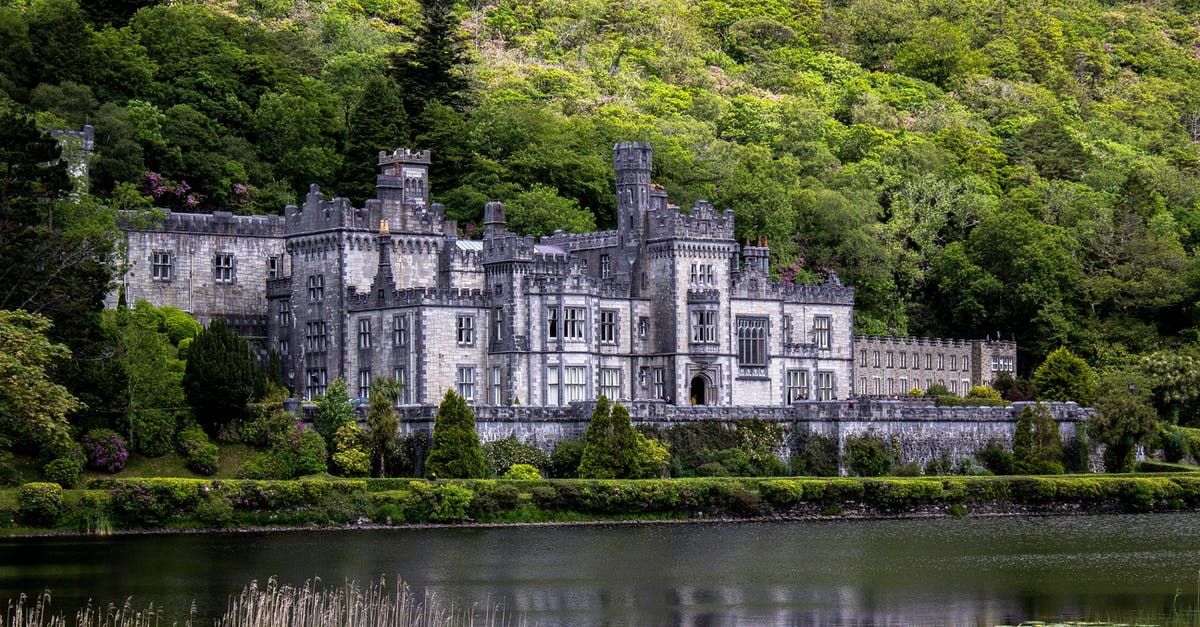 Places to ski in Ireland (or UK) - Kylemore Abbey, Connemara, County Galway, Ireland