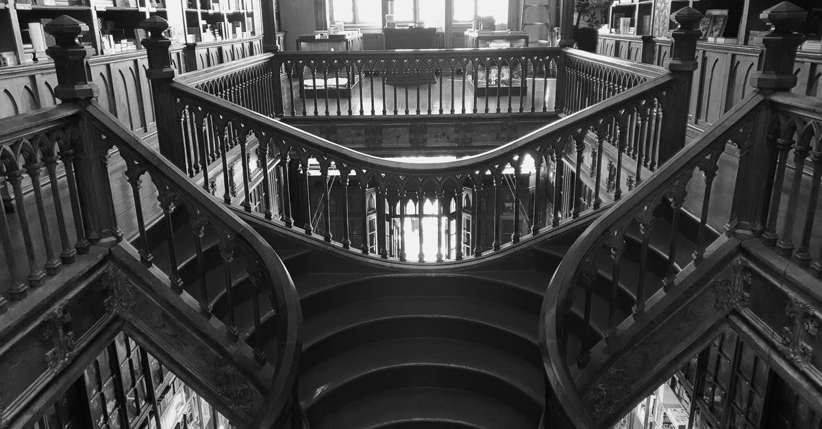 Portugal visa rejected. How to re-appeal the decision? - Grayscale Photo of a Wooden Staircase