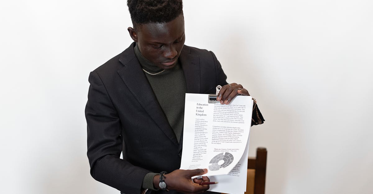 Presenting documents at the US Embassy - 

A Man Presenting Documents