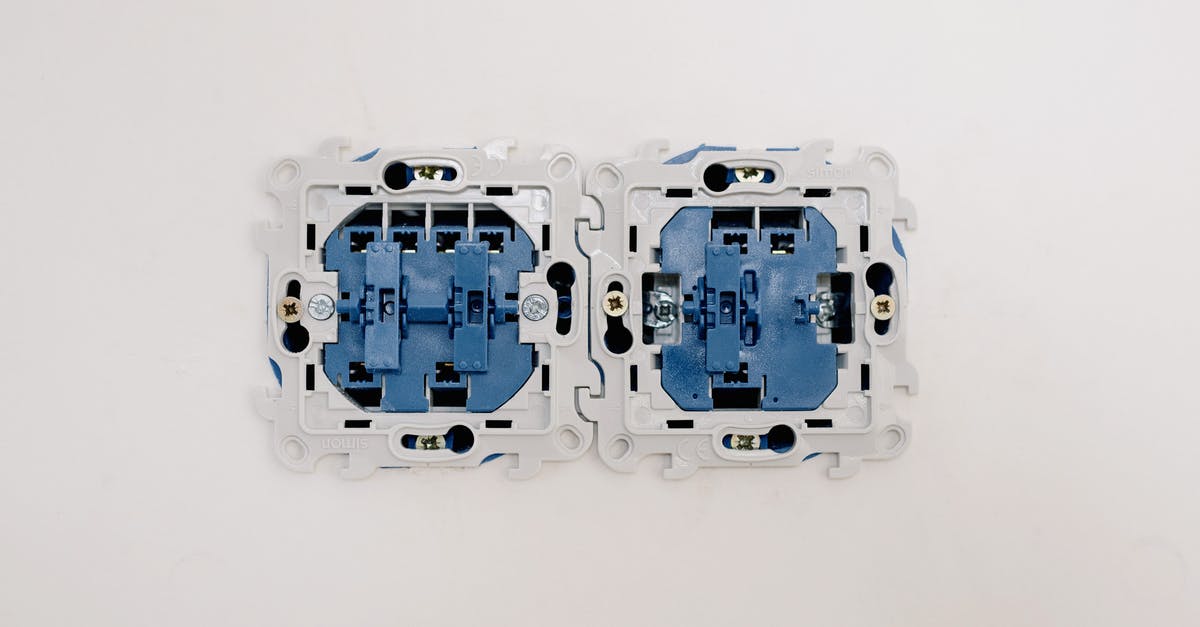 Process for renewing Schengen visa for a new destination - Opened switches in light apartment