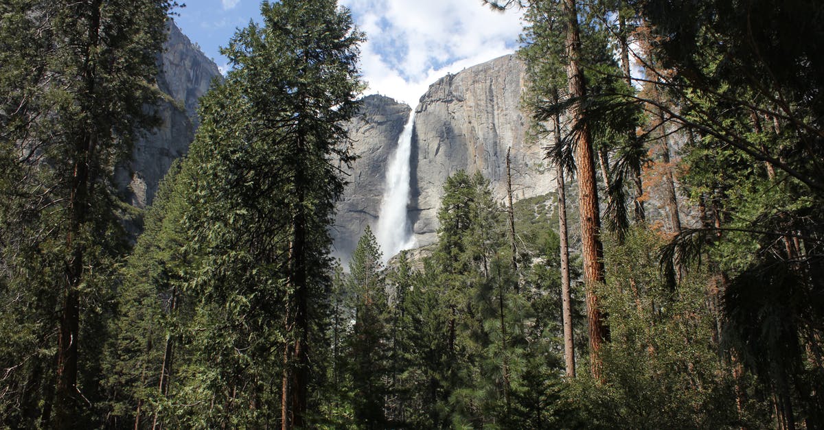 Produce at California borders - Yosemite National Park 