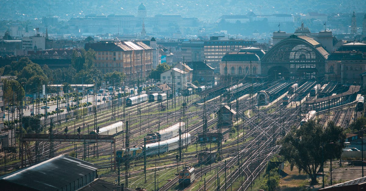 Punctuality of trains and buses in Hungary - Photo of a Train Station