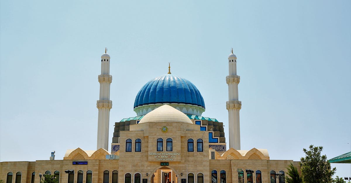 Punta Cana travel - White and Blue Concrete Mosque