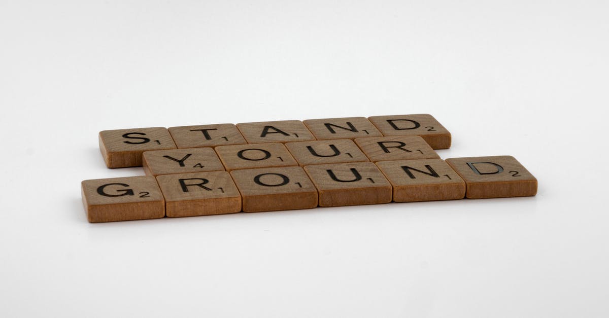 "General grounds for refusal: considering entry clearance" and probation - Scrabble Pieces on a White Surface 