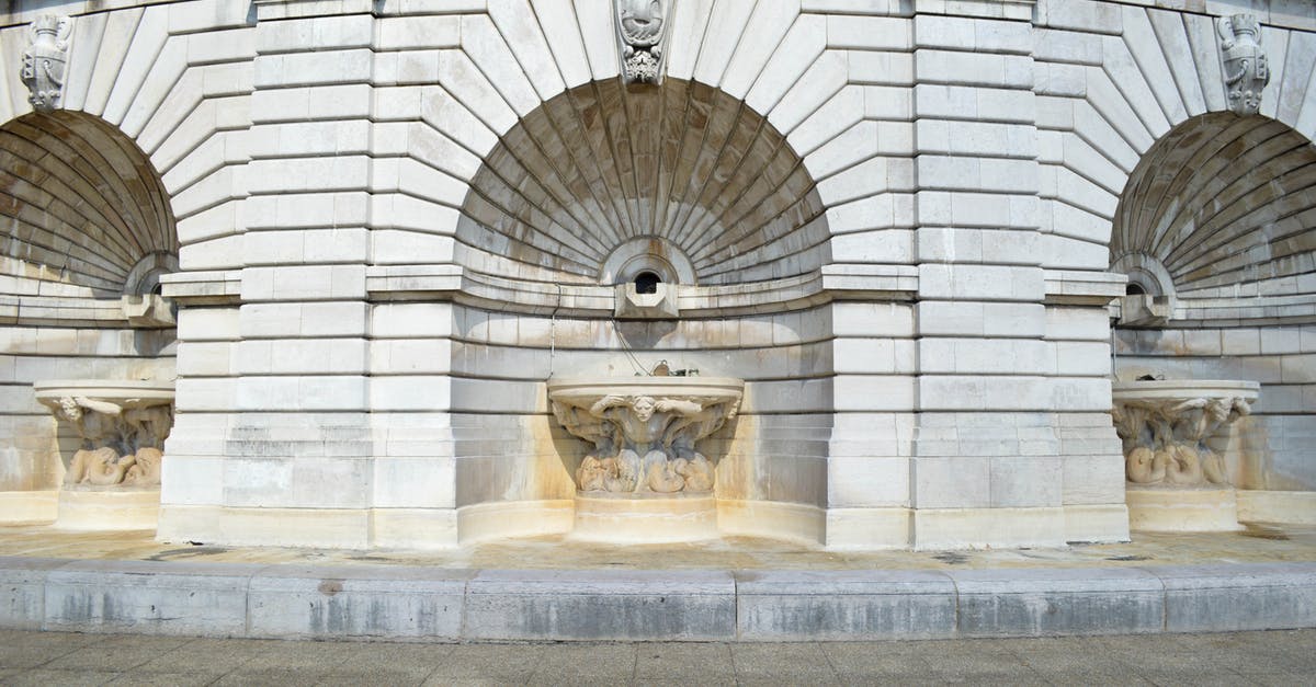 Refused Entry to UK via Paris France [closed] - Gray Concrete Water Fountains