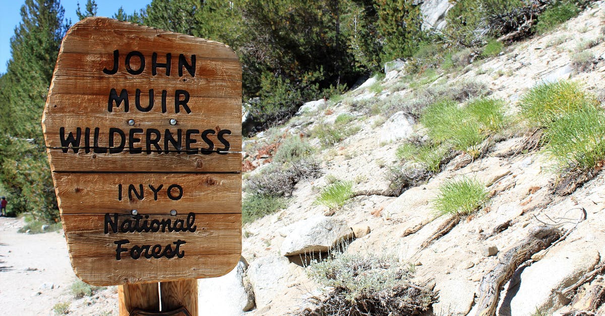 Regarding Muir Woods Shuttle - John Muir Wilderness Signage