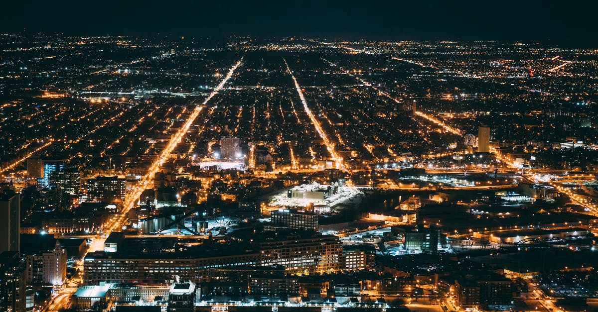 Reliability of greyhound/amtrak from Minneapolis to Chicago - Aerial Shot Of City