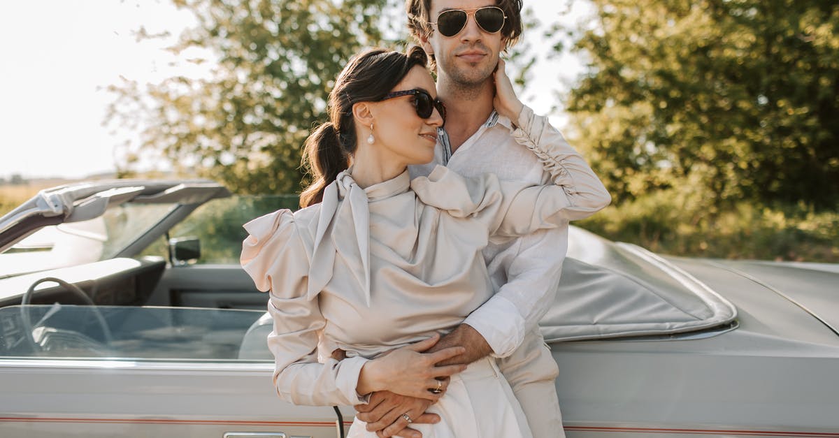 Relocation/Cheap Car Hire [closed] - Woman in White Coat and Brown Sunglasses Standing Beside White Car