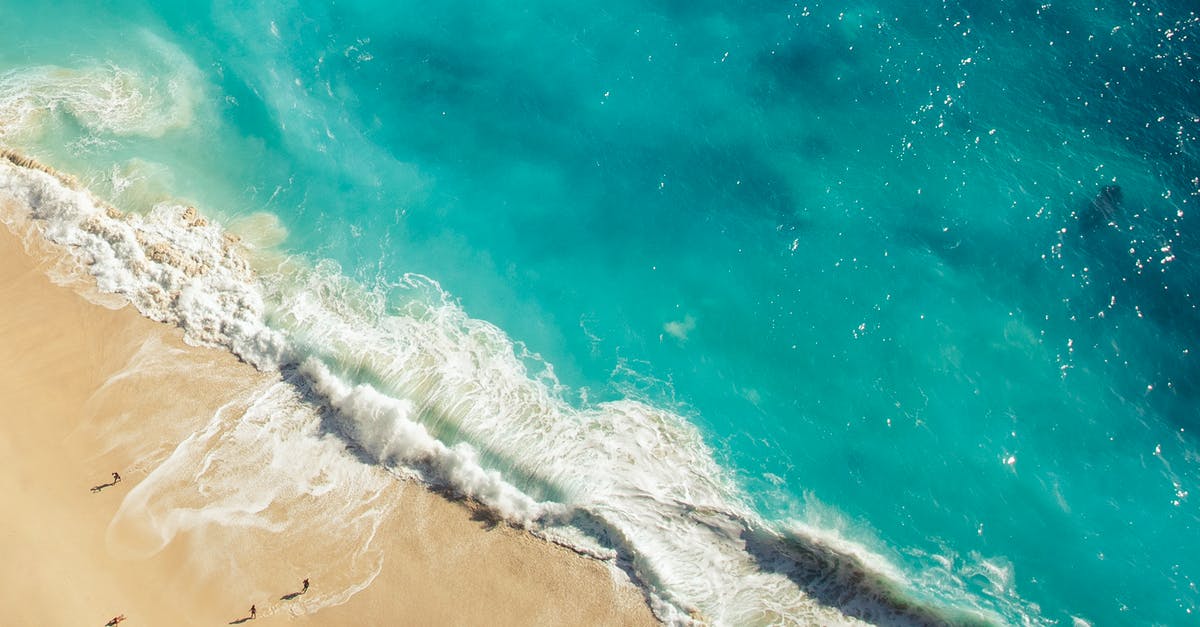 Rent a surf board for one month in Bali - Bird's Eye View Of Ocean During Daytime