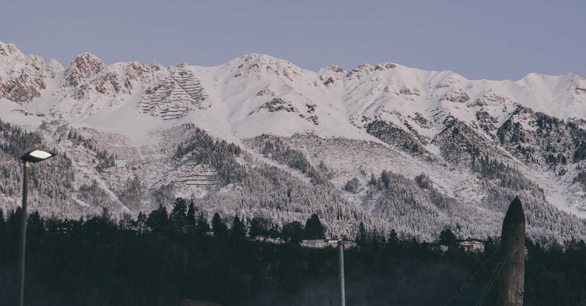 Required vaccinations for Eastern Europe - Snow Covered Mountain