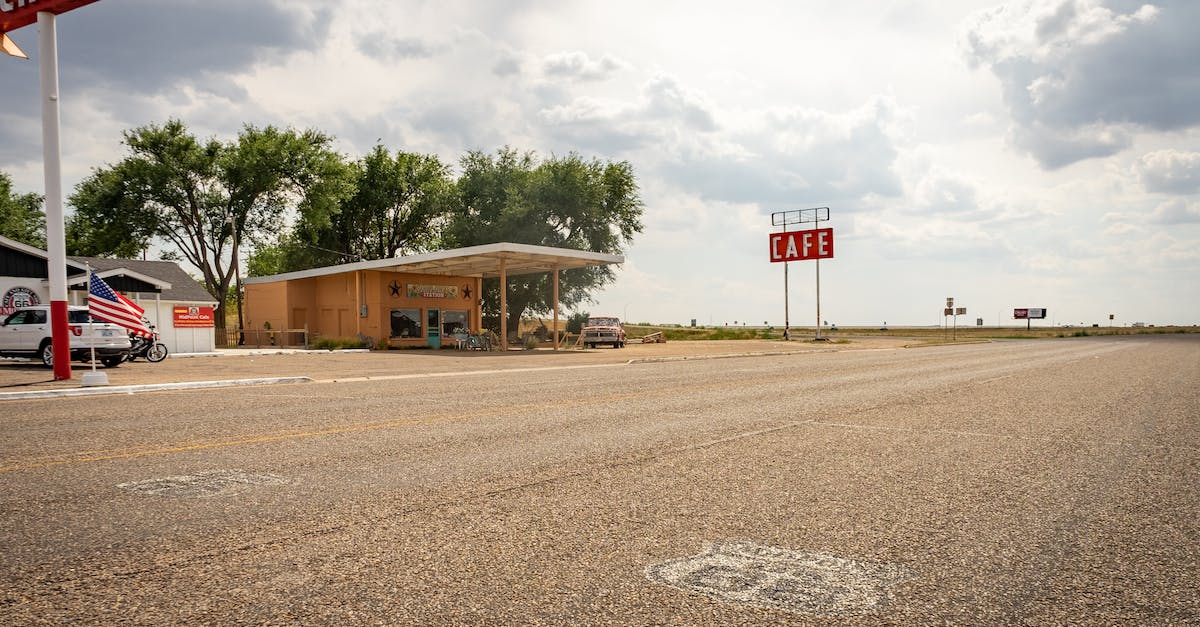 Resources for planning a western United States road trip [closed] - White and Red Building Near Road Under White Clouds