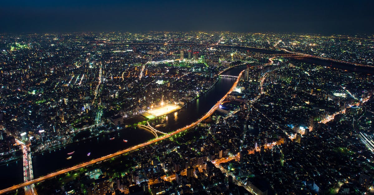 Roads in Japan during Golden Week - Bird's-eye View Photography of City Buildings