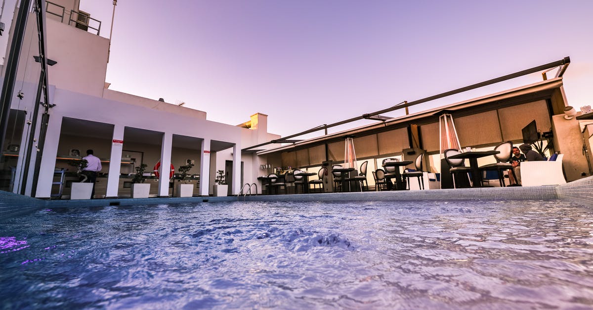 Rooftop restaurant in Santiago, Chile - Photography of Swimming Pool