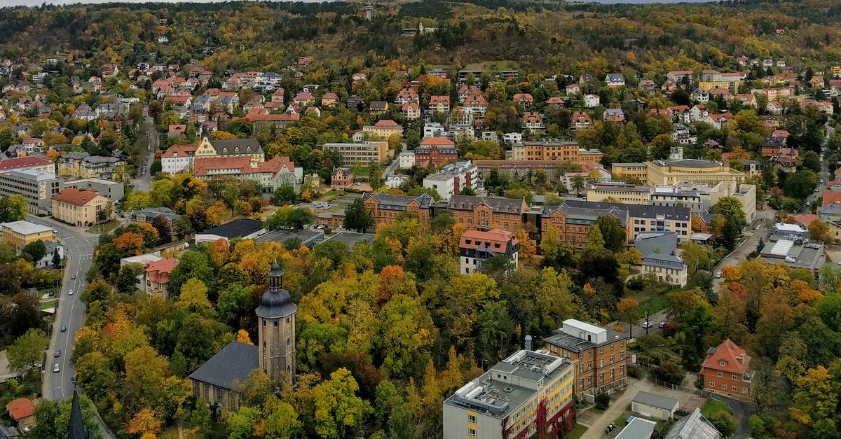 Rules for entering Germany from Poland? - Aerial Shot Of Town