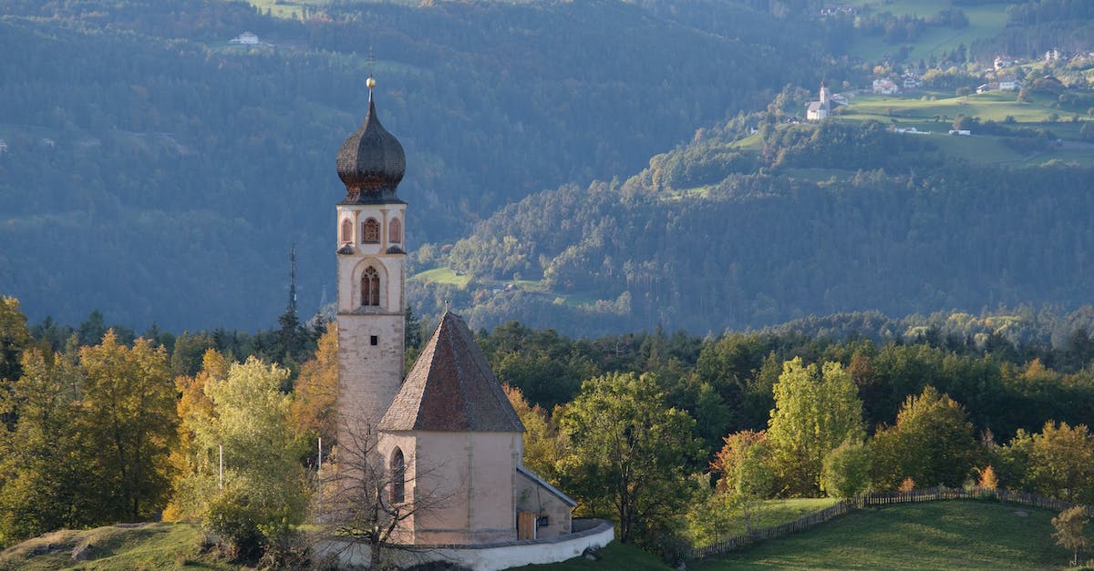 Sacred mountains in Japan? - Brick Church in Alps