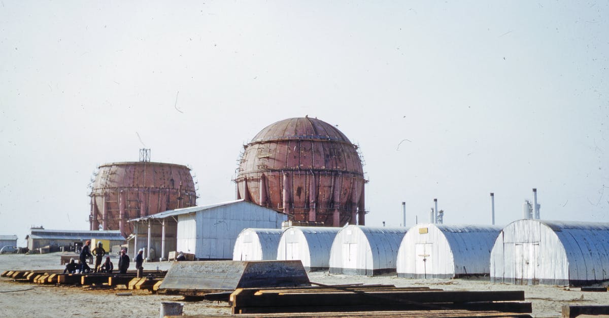 Saudi Arabia Transit Visa - Old Photo of Brown Dome Building