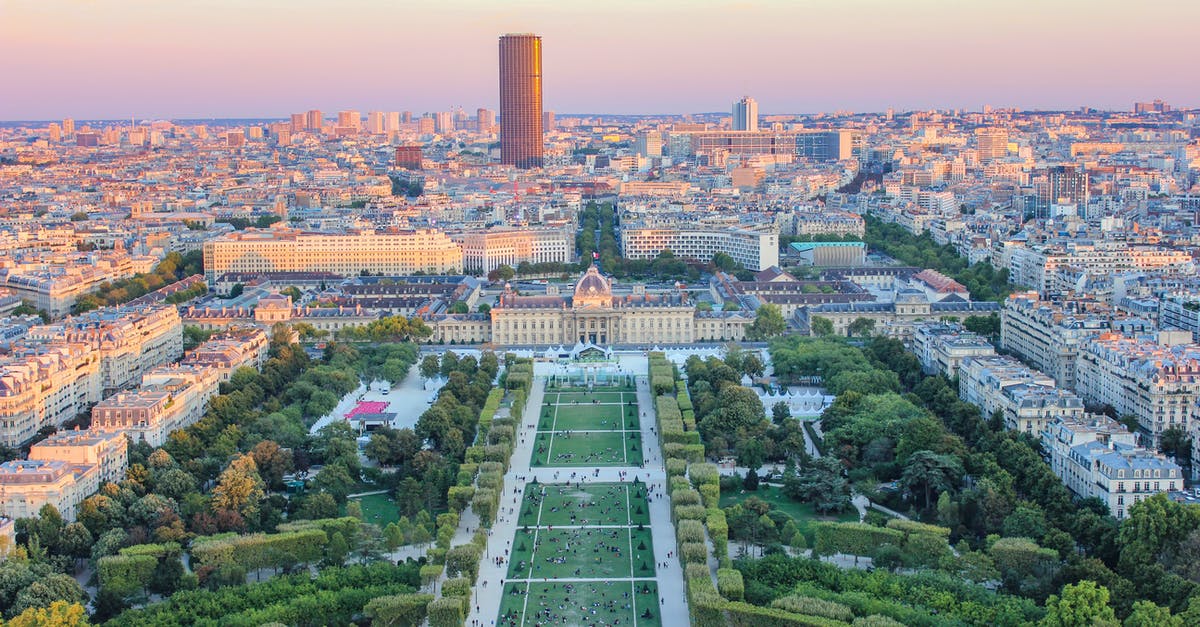 Schengen visa for Amsterdam and Paris [duplicate] - Aerial View of City Buildings