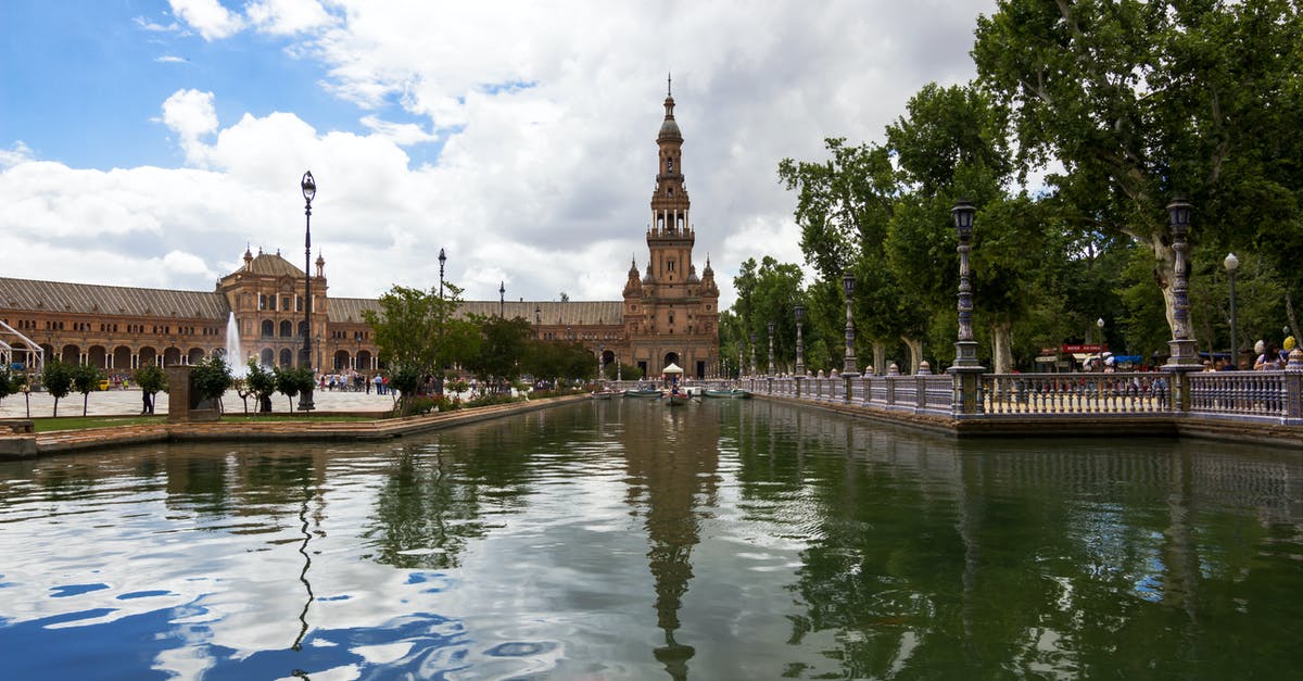 Schengen visa for Spain - Free stock photo of architecture, blue sky, blue water