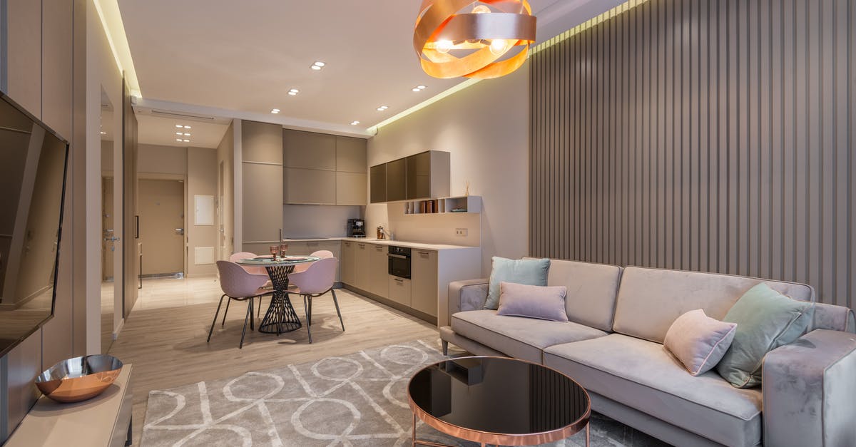 Schengen Zone enter/reentry [closed] - Contemporary apartment with kitchen and stylish living zone