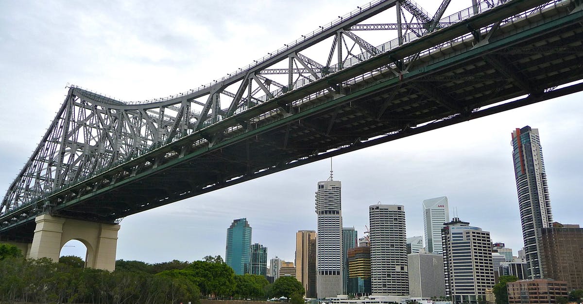 Seattle > Los Angeles > Brisbane (Australia): Do I stay airside at LAX? - Black Bridge Beside Body of Water