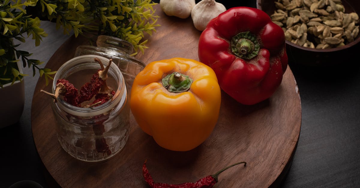 Sending dried fruits to Australia through courier [closed] - Photograph of Bell Peppers Near Chili Peppers