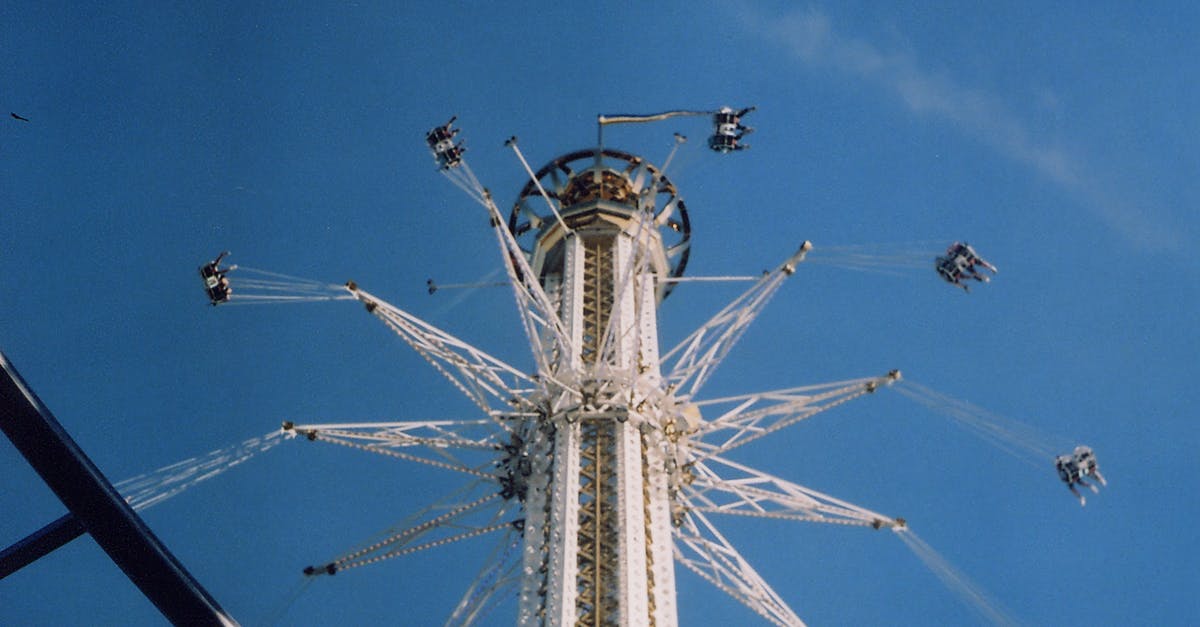 Sending resumes in Sweden while being a visitor there - White and Black Ferris Wheel Under Blue Sky