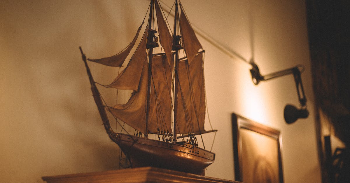 Ship items back home while traveling? - Brown Wooden Galleon Ship Decor