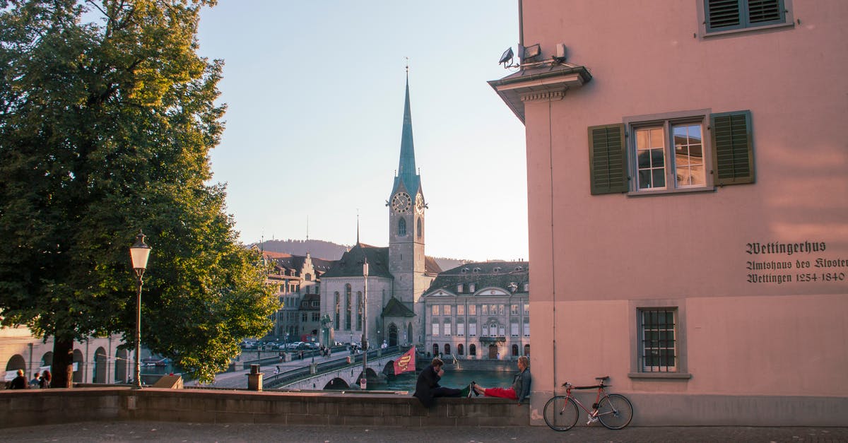 Short layover in Zurich - Free stock photo of architecture, bridge, building