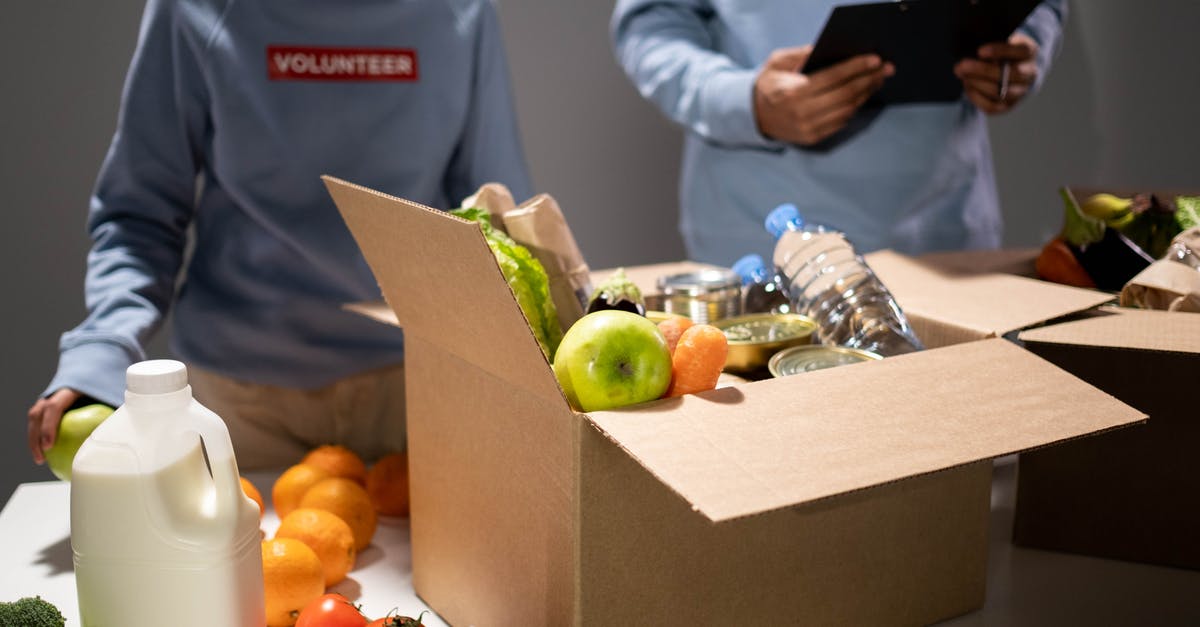 Short-term volunteering in Denmark without a volunteer/work visa? - Food and Drinks Inside the Carton Box