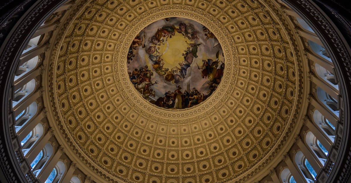 Should I take the "scenic route" from Indianapolis to Washington DC? - Dome with fresco of Capitol Building