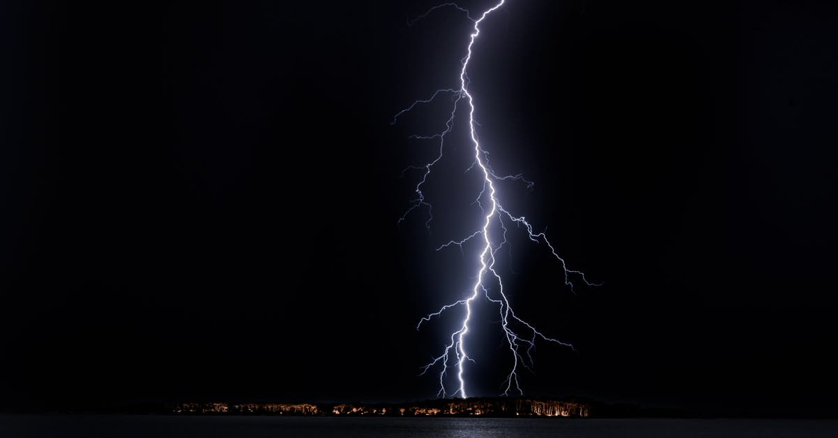 SNCF strike in June 2014 - Lightning Strike on City