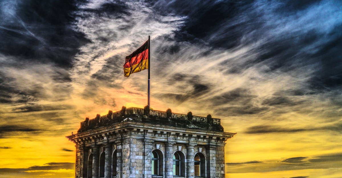 Snowiest places in Germany? - Belgium Flag on Top of the Building