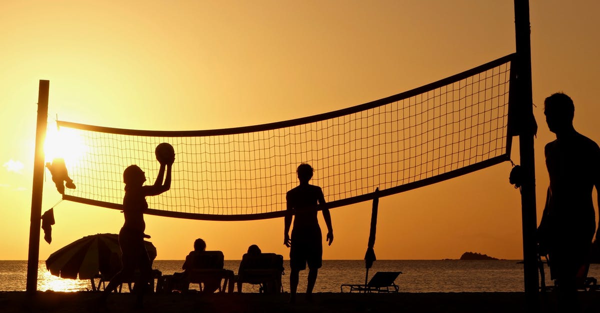 South-west US/Hawaii Volleyball fun tournament in September - Silhouette Photography Of People Playing Beach Volleyball