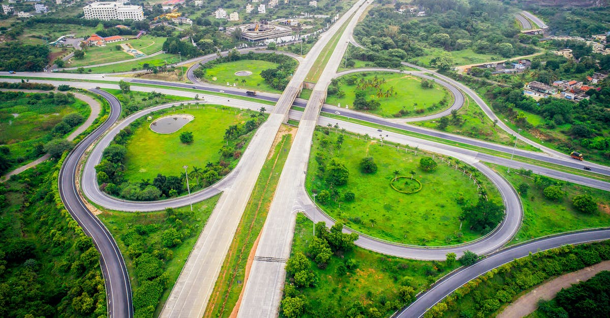 Spanish Expressway Toll Refund - Aerial View of Green Grass Field